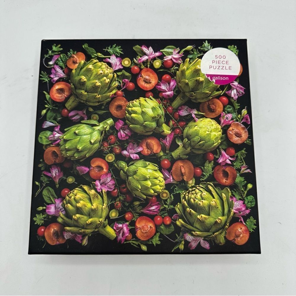 ‎Galison Artichoke Floral 500 Piece Jigsaw Puzzle